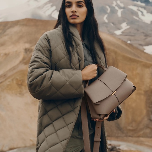 Polene Handbags - Polene Mokki taupe Bag